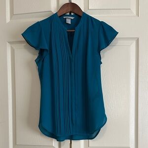 Teal Blouse